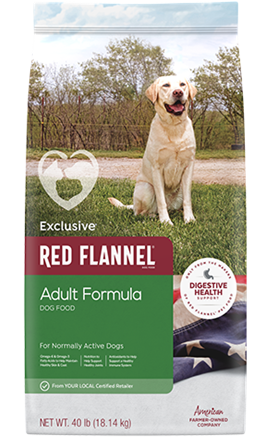 Image of Red Flannel® Adult Formula Balanced Nutrition dog food bag