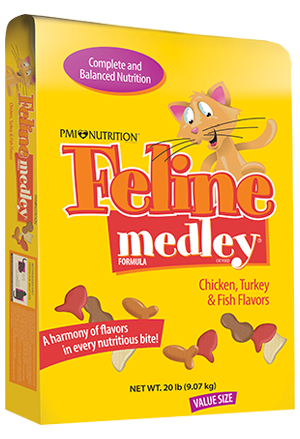 Image of Feline Medley® Formula Cat Food bag