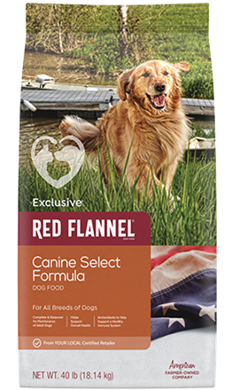 Image of Red Flannel® Canine Select Formula All Breeds Adult Dog Food bag