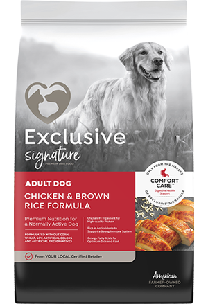 exclusive dog food